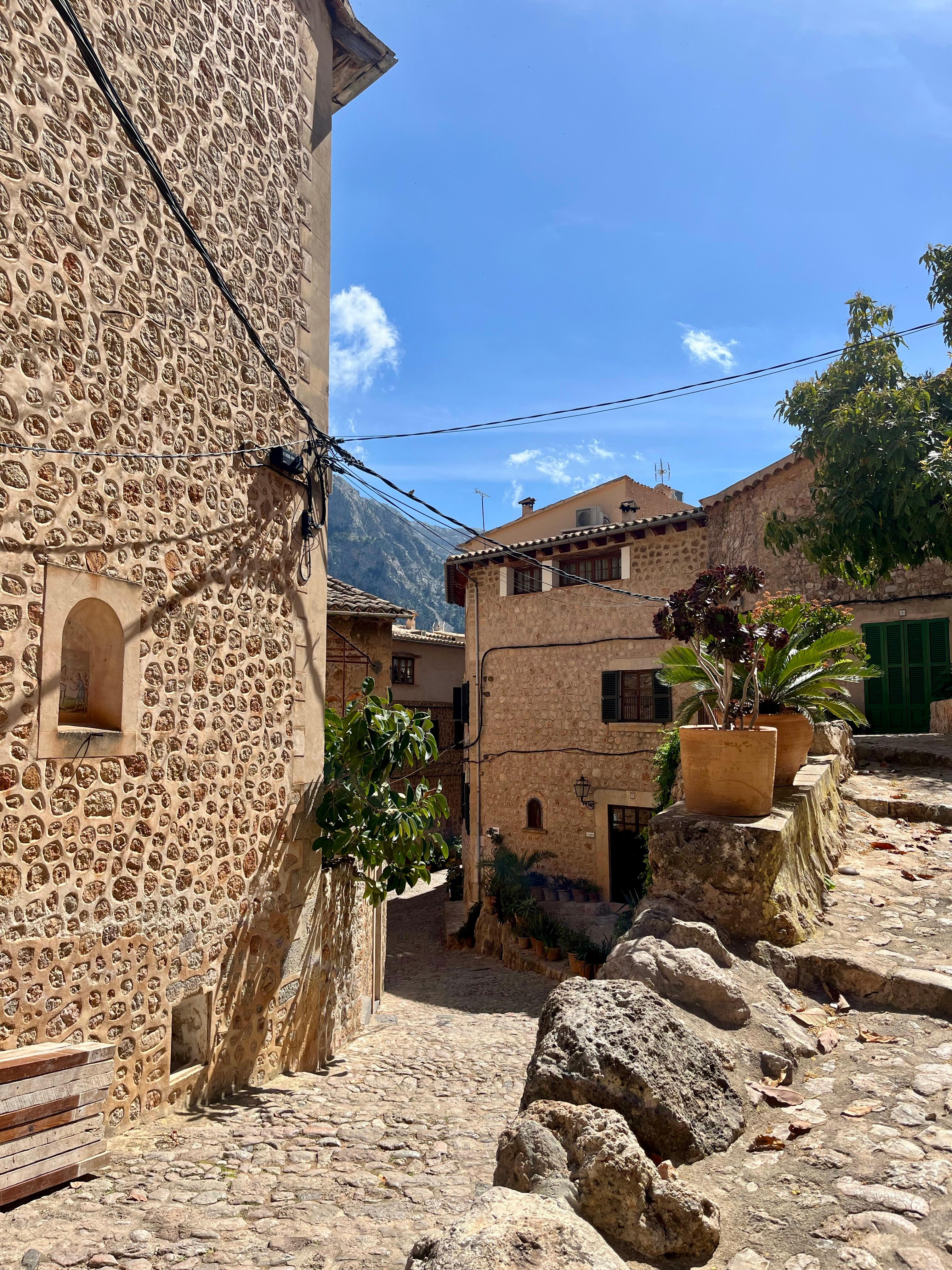 Small town in Serra de Tramuntana