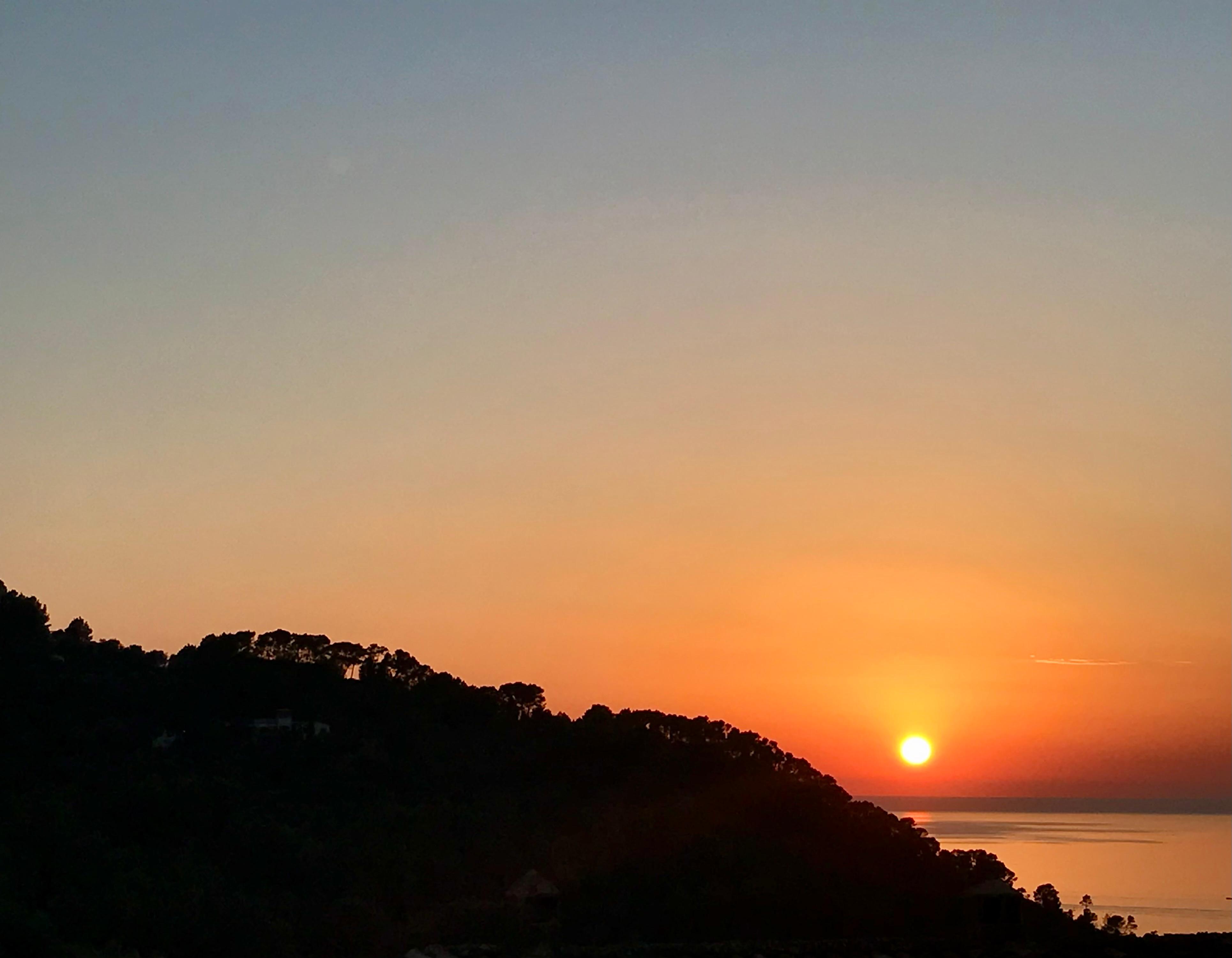 Sunset over Serra de Tramuntana